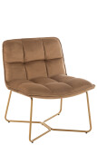 Lounge Stuhl Lisa Metall/Textil