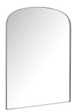 Mirror Rounded Glass/Metal Greige