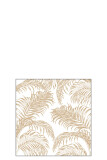 Pack 20 Napkins Palm Leaves Paper