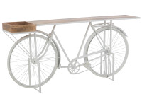 Console Bicycle Metal/Mango Wood