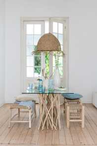 Hanging Lamp Orb Seagrass Natural