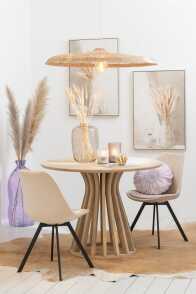 Lampshade Flat Round Seagrass