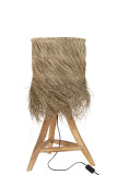 Table Lamp Rafi Grass/Teak Wood