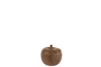 Apple Ceramic Brown Small