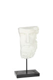 Greek Statue On Foot Poly White