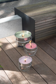 Kerze Für Draußen Farbeimer Ikoko