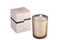 Scented Candle Happy Faces Beige