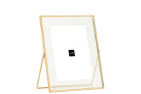 Cadre Photo 20X25 Fin Metal Or