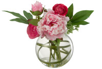 Buttercup Peony In Vase Ball