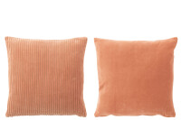 Cushion Velvet Square Cotton Pink