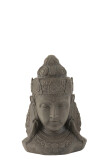 Head Buddha Magnesium Grey Small