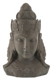 Head Buddha Magnesium Grey Large