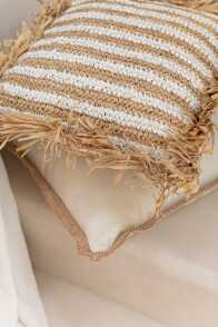 Coussin Bord Tissage Carre
