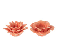Tealight Holder Flower Ceramic