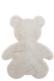 Carpet Bear Polyester White