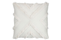 Coussin Croix Carre Polyester