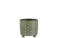 Flowerpot Flower Ceramic Green