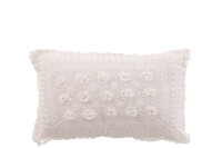 Cushion Rectangle Lace Cotton