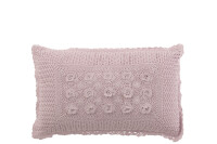 Cushion Rectangle Lace Cotton