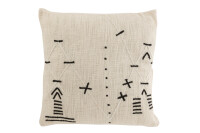 Cushion Graphic Drawing Cotton
