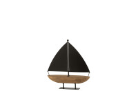 Segelboot Holz/Metall