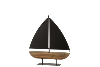 Segelboot Holz/Metall