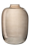 Vase Cleo Glass Amber Large