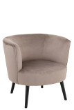Lounge Chair Round Textile/Met