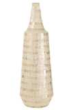 Vase Long Shells/Bamboo