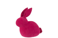 Rabbit Doorstop Matte Velvet Pink
