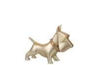 Dog Ceramic Gold Medium