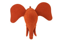 Elephant Head Hanging Velvet