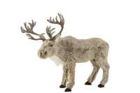Elk Plush Brown/Grey Large 