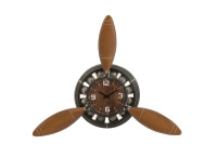 Clock Propeller Iron Brown/Black