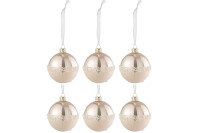 Box Of 6 Christmas Baubles Line