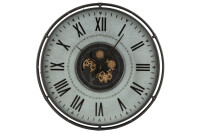 Horloge Bord Metallique Chiffres