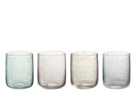 Wasserglas Yones Glas Mix 4