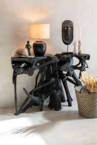 Console Roots Wood Black 