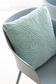 Cushion Aztec Embroidered Cotton
