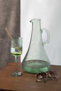 Karaffe Glas Wassergrün