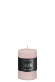 Cylinder Candle Powderpink s18h