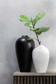 Vase Ceramic White Small