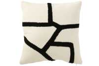 Cushion Stripe Textile White/Black