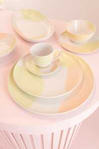 Plate Deep Dot Porcelain Mix