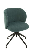 Chair Rotating Textile Water Green