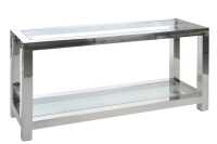 Console Stainless Steel/Glass