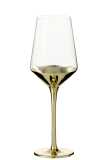 Wijnglas Glas Goud/Transparant