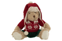 Bear Girl Christmas Sweater+Hat