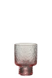 Liquor Glass Irregular Glass Pink