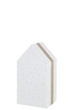 Storage Box House Cardboard White